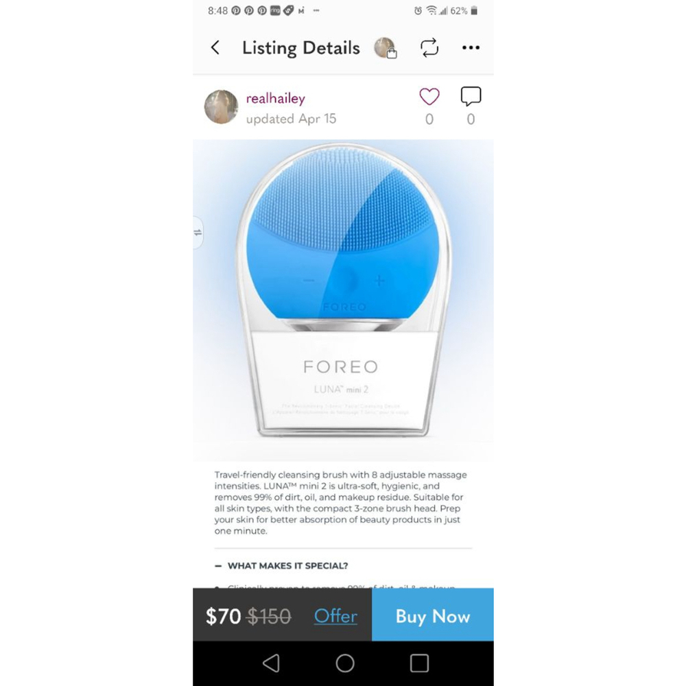 FOREO LUNA mini 2 NIP - Picture 2 of 8
